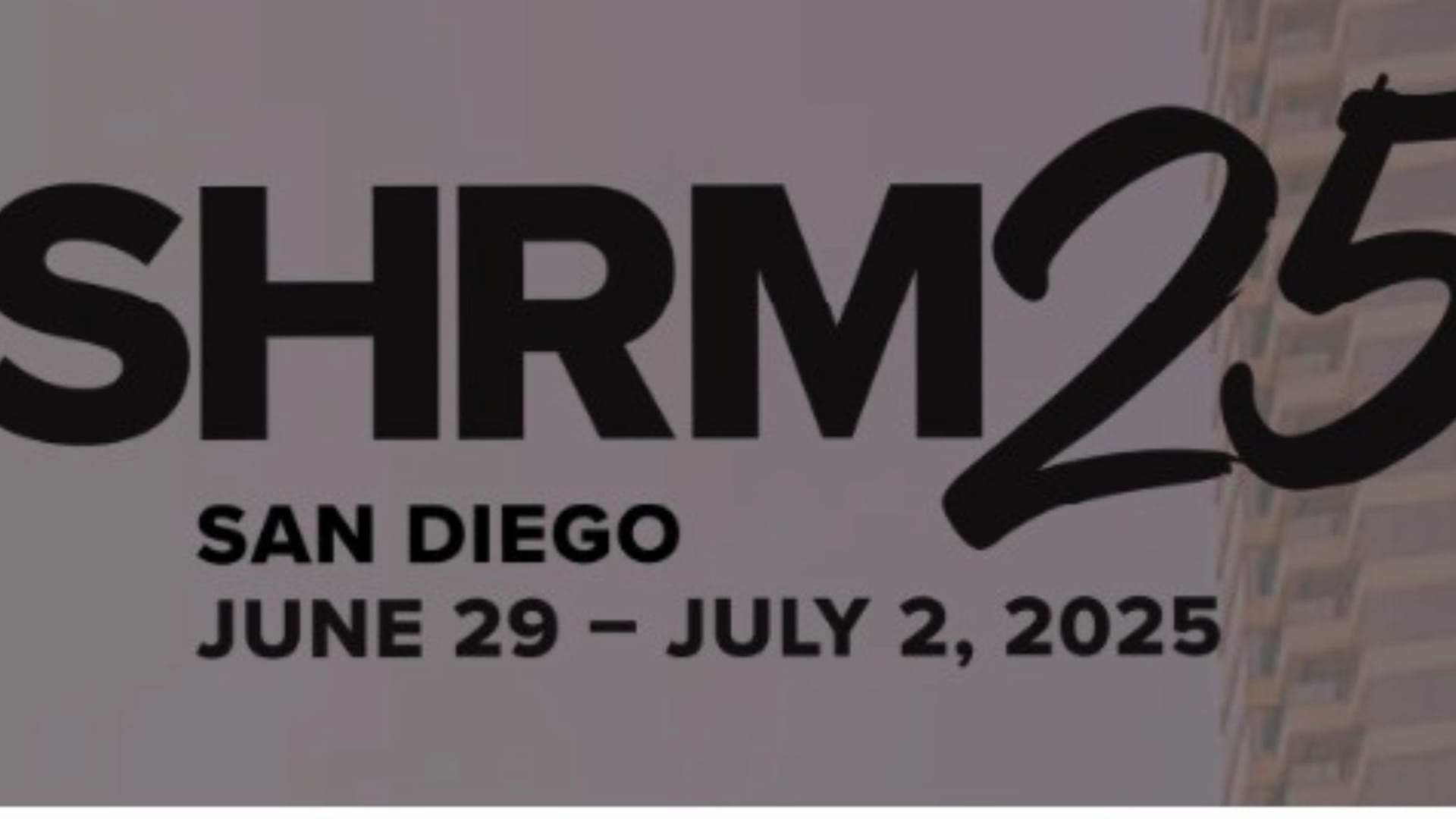 SHRM25 Annual Conference